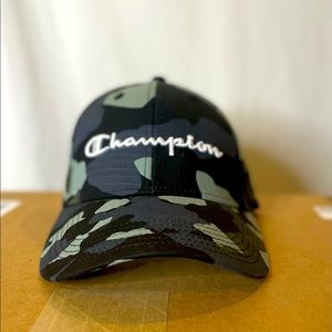 Champion Hat Navy Blue Camo